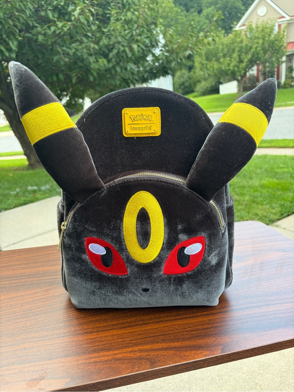 Loungefly Pokemon Umbreon Velvet Midsize Backpack Entertainment Earth Exclusive